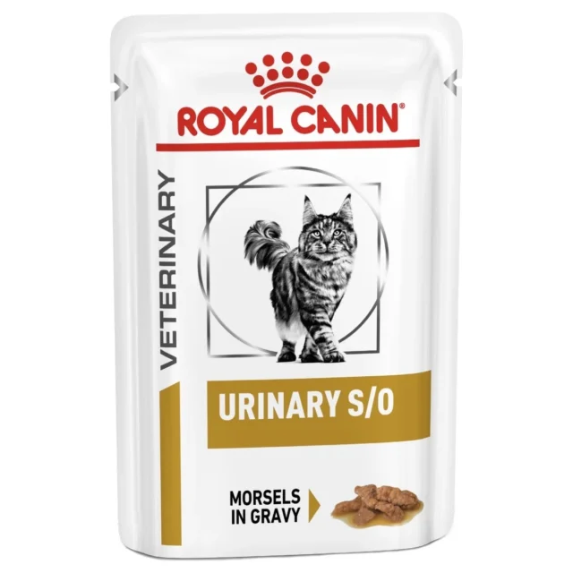 Royal Canin Urinary S/O Pouches for Cats Morsels in Gravy 12 x 85g