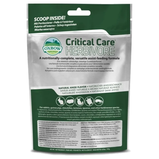 Oxbow Critical Care for herbivores | 141g